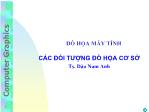 Giáo trình Đồ họa máy tính - Các đối tượng đồ họa cơ sở - Đào Nam Anh