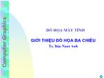 Giáo trình Đồ họa máy tính - Giới thiệu đồ họa ba chiều - Đào Nam Anh