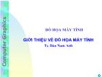 Giáo trình Đồ họa máy tính - Giới thiệu về đồ họa máy tính - Đào Nam Anh