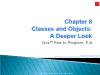 Java How to Program - Chapter 8: Classes and Objects: A Deeper Look