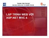 Lập trình Web với ASP.Net MVC 4 - Bài 4: Models