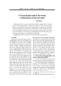 Năng suất lao động (NSLĐ) là chỉ tiêu quan trọng đánh giá trình độ phát triển của nền kinh tế. Trong gần 10 năm qua, đặc biệt từ khi Việt Nam trở thành thành viên chính thức của Tổ chức Thương mại Thế giới năm 2007 đến nay, năng suất lao động của Việt Nam