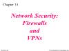 Network Security: Firewalls and VPNs