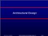 Software Engineering - Chapter 11: Architectural Design