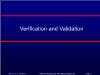 Software Engineering - Chapter 22: Verification and Validation