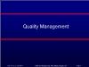 Software Engineering - Chapter 27: Quality Management