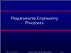 Software Engineering - Chapter 7: Requirements Engineering Processes