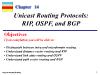 TCP/IP Protocol Suite - Chapter 14: Unicast Routing Protocols: RIP, OSPF, and BGP