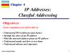 TCP/IP Protocol Suite - Chapter 4: IP Addresses Classful Addressing