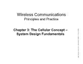 Wireless Communications Principles and Practice - Chapter 3: The Cellular Concept – System Design Fundamentals