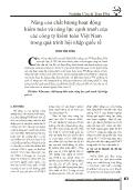 Nâng cao chất lượng hoạt động kiểm toán và năng lực cạnh tranh của các công ty kiểm toán Việt Nam trong quá trình hội nhập quốc tế