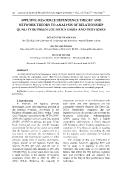 Applying resource dependence theory and network theory to analysis of relationship quality between logistics users and providers