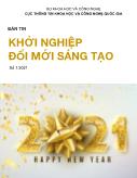 Bản tin Khởi nghiệp đổi mới sáng tạo - Số 1 năm 2021