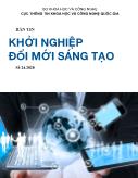 Bản tin Khởi nghiệp đổi mới sáng tạo - Số 24 năm 2020