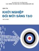 Bản tin Khởi nghiệp đổi mới sáng tạo - Số 33 năm 2020