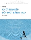 Bản tin Khởi nghiệp đổi mới sáng tạo - Số 40 năm 2020