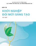 Bản tin Khởi nghiệp đổi mới sáng tạo - Số 7 năm 2021