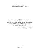 Chuyên đề Những vấn đề cơ bản về hoạt động tham gia hội chợ triển lãm thương mại của các doanh nghiệp - Nguyễn Thị Xuân Hương