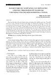 Dạy học theo dự án để nâng cao chất lượng giáo dục theo hướng lấy người học làm trung tâm ở bộ môn Marketing căn bản