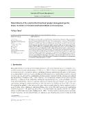 Determinants of the construction investment project management performance: Evidence at Vietnam small and medium sized enterprises