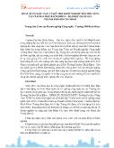 Hoạt động đào tạo và hỗ trợ khởi nghiệp đổi mới sáng tạo tại Đại học Bách Khoa – Đại học Quốc Gia Thành phố Hồ Chí Minh