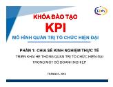 Khóa đào tạo PKI: Mô hình quản trị tổ chức hiện đại