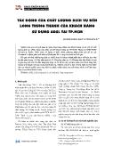 Tác động của chất lượng dịch vụ đến lòng trung thành của khách hàng sử dụng ADSL tại TP.HCM