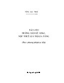 Tài liệu hướng dẫn kê khai, nộp thuế giá trị gia tăng (Theo phương pháp trực tiếp)