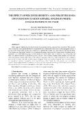 The effect of perceived benefits and perceived risks on intention to shop apparel online by white - Collar women in Vietnam