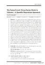 The Fama-French Three-Factor Model in Vietnam - A Quantile Regression Approach