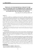 The role of entrepreneurial mindset in the relationship between entrepreneurial perceived and entrepreneurial implementation intentions of students in the southeast of Vietnam