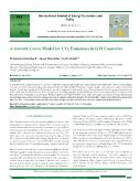 A Growth Curve Model for CO₂ Emissions in G19 Countries