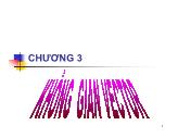 Bài giảng Đại số tuyến tính - Chương 3: Không gian vector - Nguyễn Hải Sơn