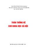 Bài giảng Toán thống kê cho khoa học xã hội - Nguyễn Thị Vân Hòa