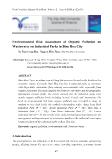 Environmental Risk Assessment of Organic Pollution on Wastewater on Industrial Parks in Bien Hoa City