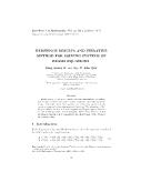 Existence results and iterative method for solving systems of beams equations