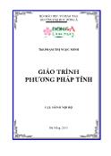 Giáo trình Phương pháp tính - Phạm Thị Ngọc Minh