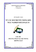 Tài liệu Từ câu hỏi truyền thống đến trắc nghiệm khách quan - Chủ đề: Phương pháp tọa độ trong không gian