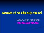 Bài thuyết trình Nguyên lý cơ bản điện tim đồ - Trần Văn Đồng