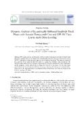 Dynamic analysis of eccentrically stiffened sandwich thick plates with auxetic honeycomb core and GPL-RC face layers under blast loading