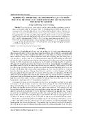 Nghiên cứu ảnh hưởng của thành phần các tác nhân phản ứng đến hiệu suất ghép Acrylamit lên Xenlulozơ thu được từ sợi rơm