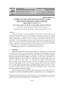 Nghiên cứu khả năng xử lí ion Pb(II) và Cu(II) trong dung dịch bằng than sinh học điều chế từ mùn cưa