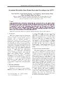 Secondary metabolites from marine Bacterium nocardiopsis Sp. (G057)