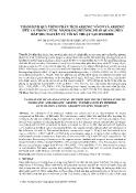 Thẩm định quy trình phân tích Arsenic vô cơ và Arsenic hữu cơ trong nước mắm bằng phương pháp quang phổ hấp thu nguyên tử với kỹ thuật tạo hydride