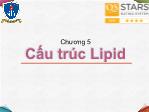 Bài giảng Hóa sinh - Chương 5: Cấu trúc Lipid