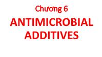 Bài giảng Phụ gia thực phẩm - Chương 6: Antimicrobial additives - Huỳnh Tiến Đạt