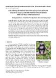 Đặc điểm quần thể và tập tính loài Chà vá chân đen (Pygathrix nigripes) tại khu nghỉ dưỡng Six Senses Ninh Vân Bay, tỉnh Khánh Hoà
