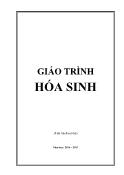 Giáo trình Hóa sinh