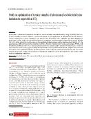 Study on optimization of ternary complex of piroxicam-β-cyclodextrin-lysine inclusion in supercritical CO₂