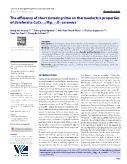 The efficiency of short sintering time on thermoelectric properties of delafossite CuCr₀.₈₅Mg₀.₁₅O₂ ceramics